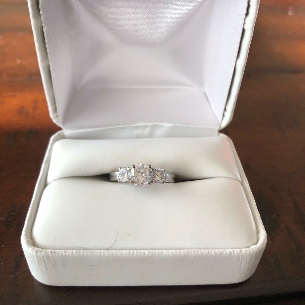 925 sterling silver cz